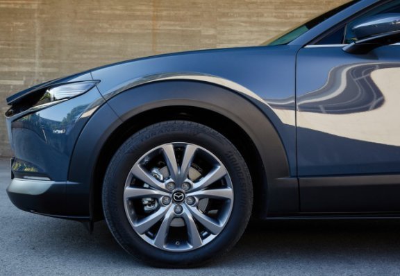 CX-30の樹脂ブラック