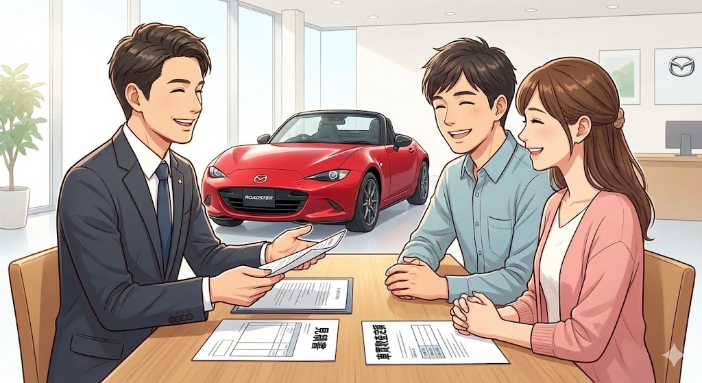 マツダ・ロードスターの値引き交渉術