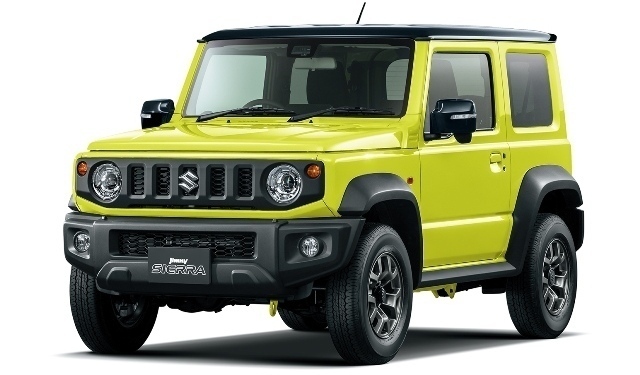 スズキ新型ジムニーシエラの外観
